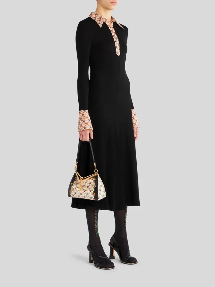 Women Mini Printed Vela Bag Etro Shoulder Bags
