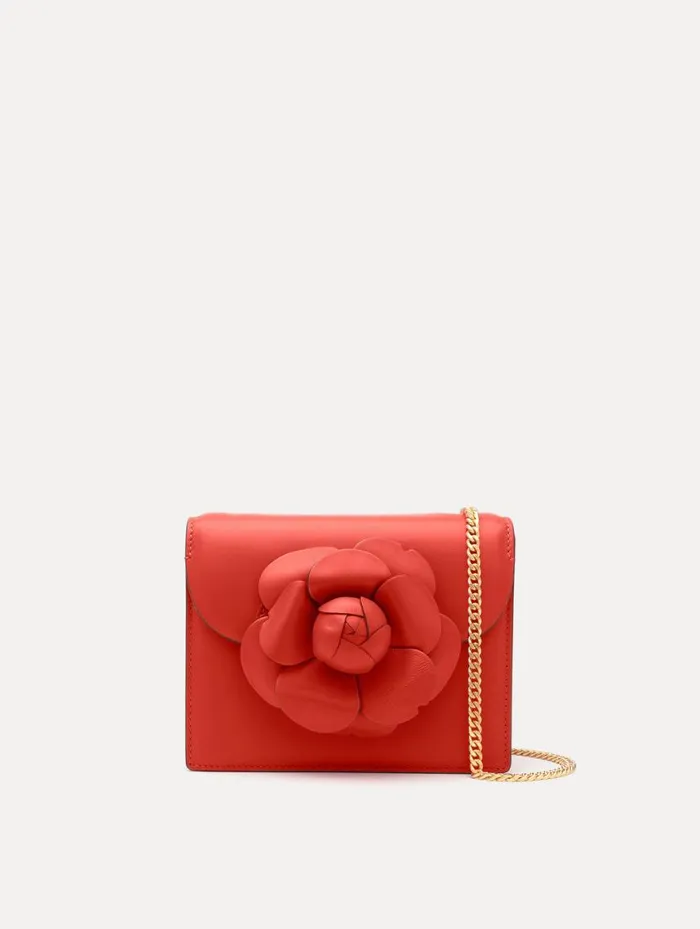 Women Mini TRO Bag Cinnamon Oscar De La Renta Handbags