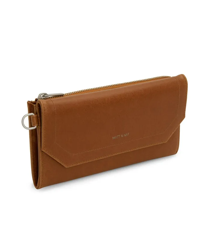 Women Mion Vegan Wristlet Wallet 8211 Vintage Chili Matt and Nat Wallets