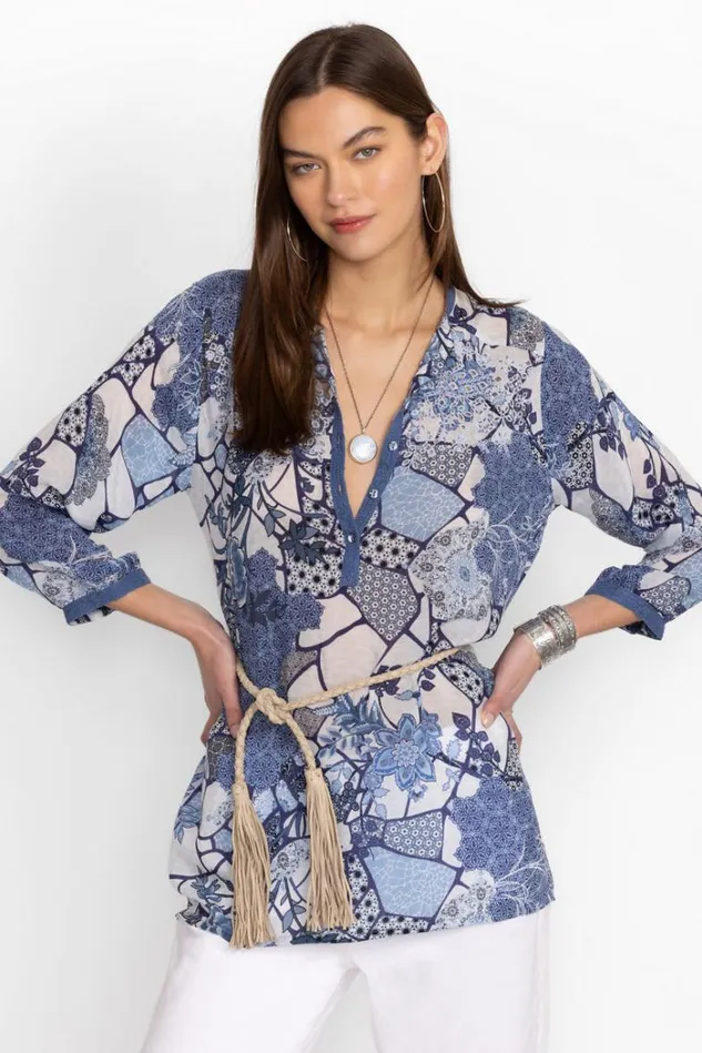 Women MOONLIGHT LEENA TUNIC Moonlight Johnny Was Tops