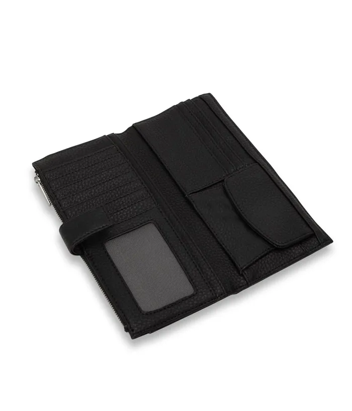 Women Motiv Vegan Wallet 8211 Purity Black Matt and Nat Wallets