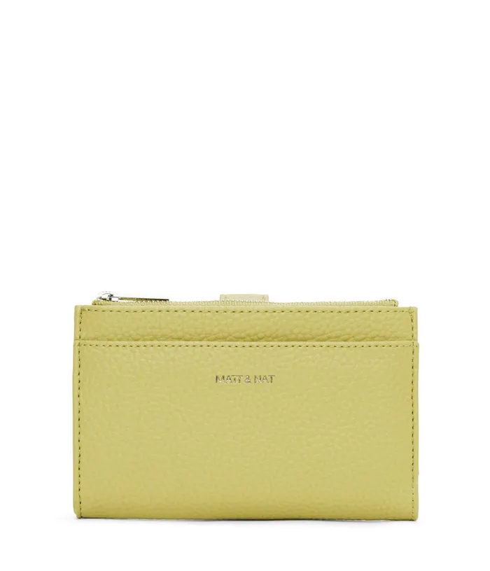 Women Motivsm Small Vegan Wallet 8211 Purity Pear Matt and Nat Wallets