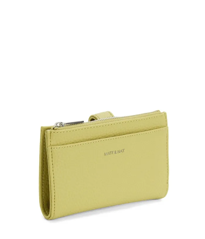 Women Motivsm Small Vegan Wallet 8211 Purity Pear Matt and Nat Wallets