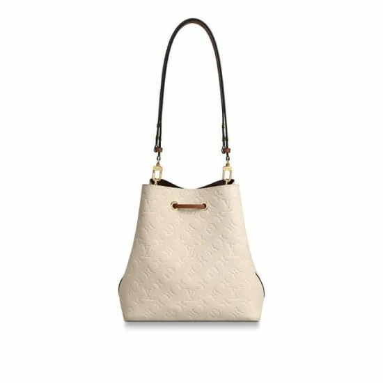 Women NeoNoe Bag Louis Vuitton Louis Vuitton Nono MM Cream M45307 Navy M45306 8211 Louis Vuitton Handbag Store