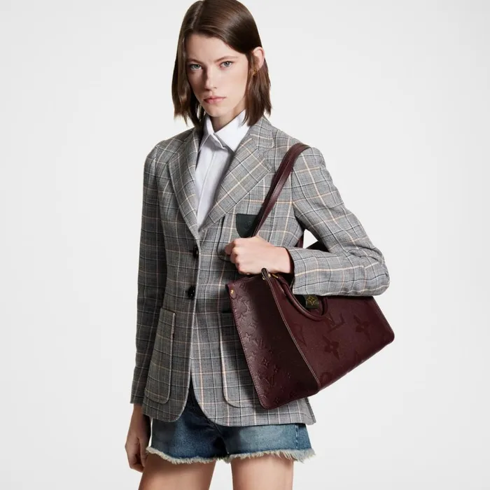 Women Onthego Bag Louis Vuitton Louis Vuitton OnTheGo MM M46601 Wine Red 8211 Louis Vuitton Handbag Store