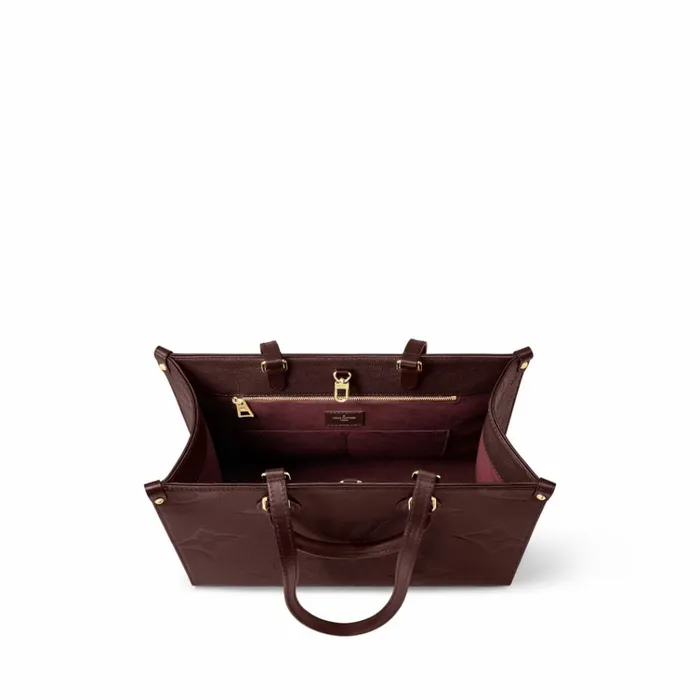 Women Onthego Bag Louis Vuitton Louis Vuitton OnTheGo MM M46601 Wine Red 8211 Louis Vuitton Handbag Store