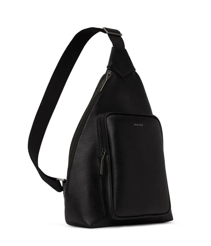 Women Orv Vegan Sling Bag 8211 Dwell Black Matt and Nat Backpacks