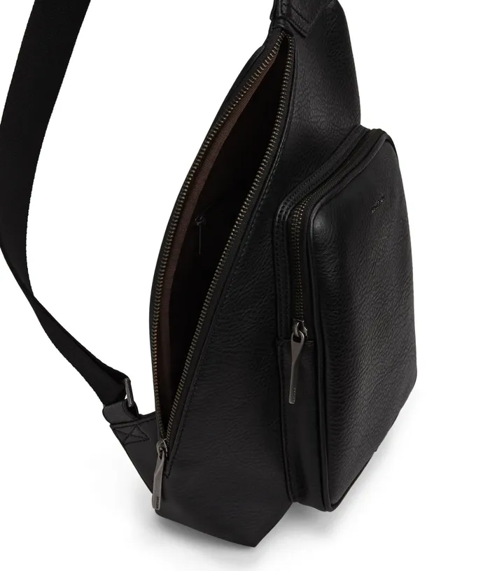 Women Orv Vegan Sling Bag 8211 Dwell Black Matt and Nat Backpacks