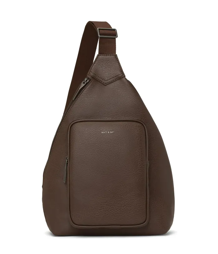 Women Orv Vegan Sling Bag 8211 Dwell Chestnut Matt and Nat Backpacks
