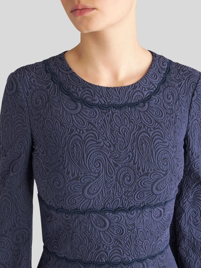 Women Paisley Jacquard Dress Etro Dresses
