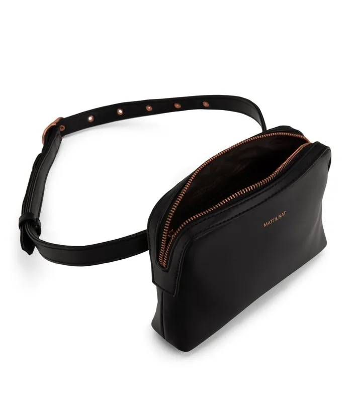 Women Paris Vegan Belt Bag 8211 Loom Blacks Matt and Nat Clutches Women Paris Vegan Belt Bag 8211 Loom Blacks Matt and Nat Clutches