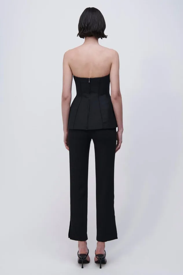 Women Parker Top Black Jonathan Simkhai Tops and Bodysuits