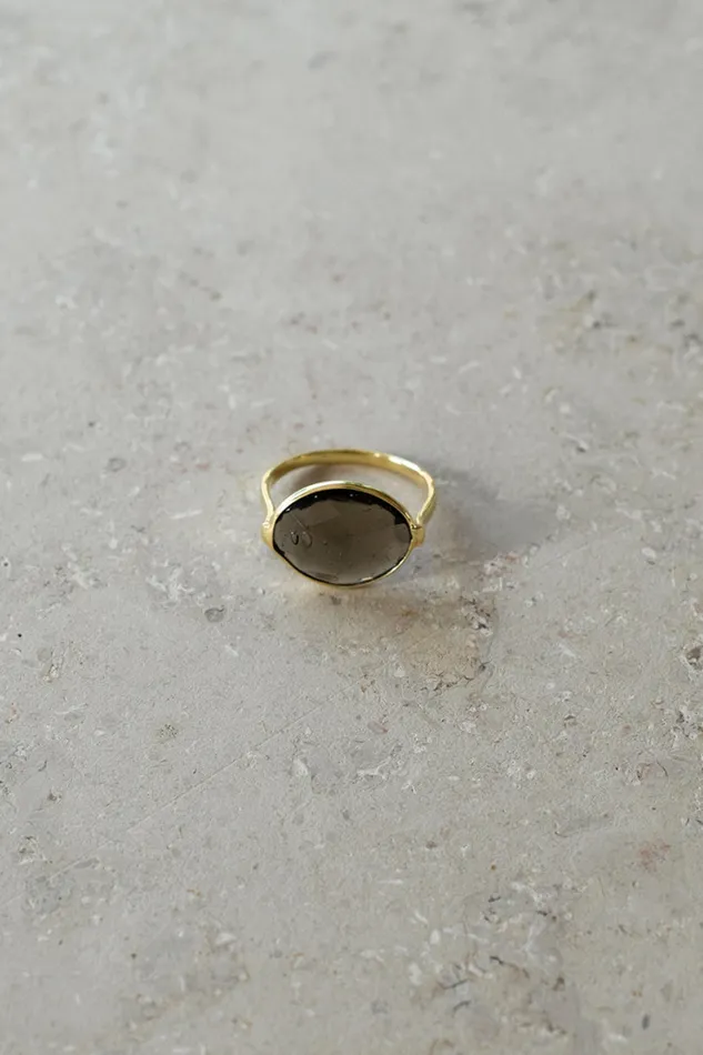 Women PD OVAL RING Biscuit Bybar Jewellery