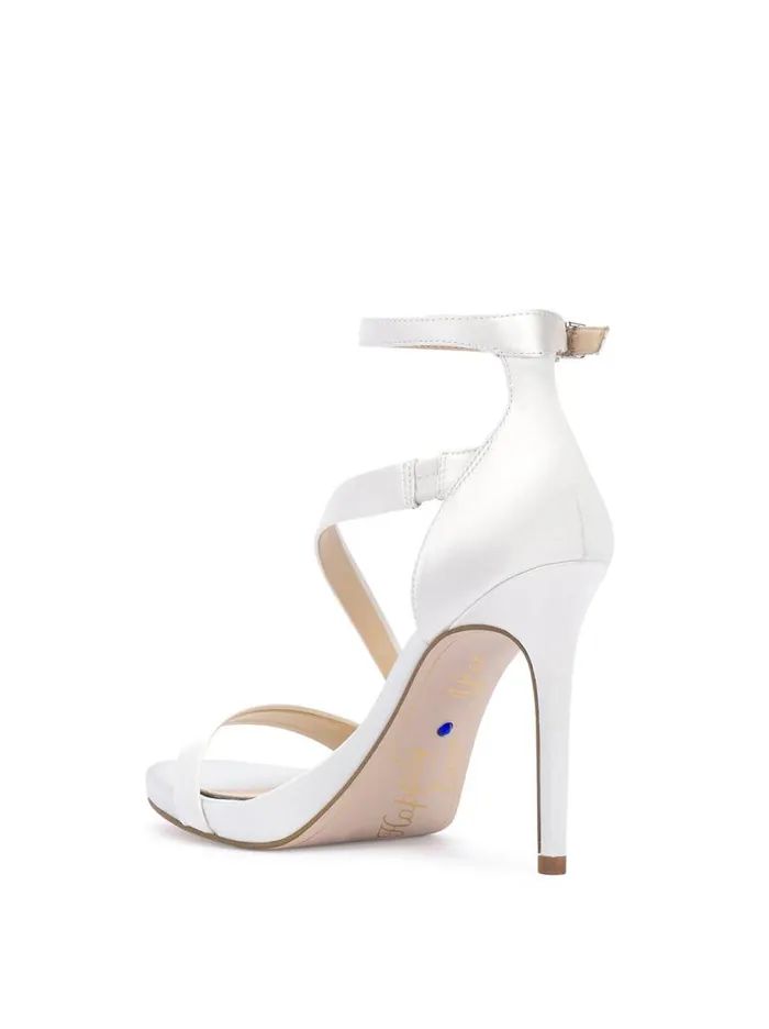 Women Platforms Jessica Simpson Rayli High Heel Sandal In White