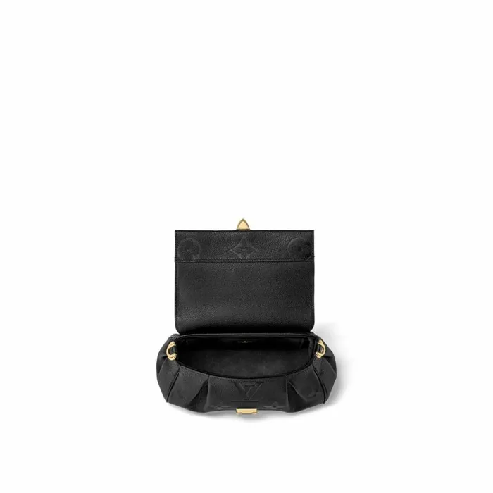 Women Pochette Metis Bag Louis Vuitton Louis Vuitton M45813 Favorite Monogram Empreinte Leather Black 8211 Louis Vuitton Handbag Store