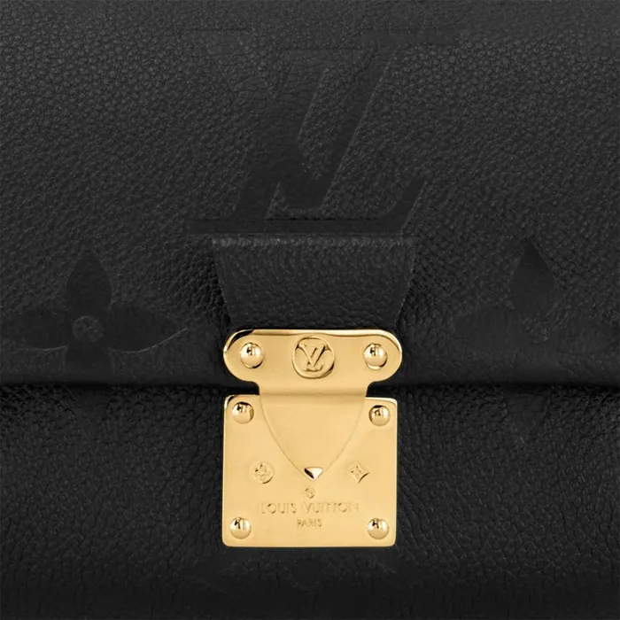 Women Pochette Metis Bag Louis Vuitton Louis Vuitton M45813 Favorite Monogram Empreinte Leather Black 8211 Louis Vuitton Handbag Store