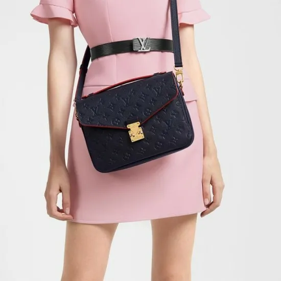 Women Pochette Metis Bag Louis Vuitton Louis Vuitton Pochette Metis Navy M44071 Pink M44018 Black M41487 8211 Louis Vuitton Handbag Store