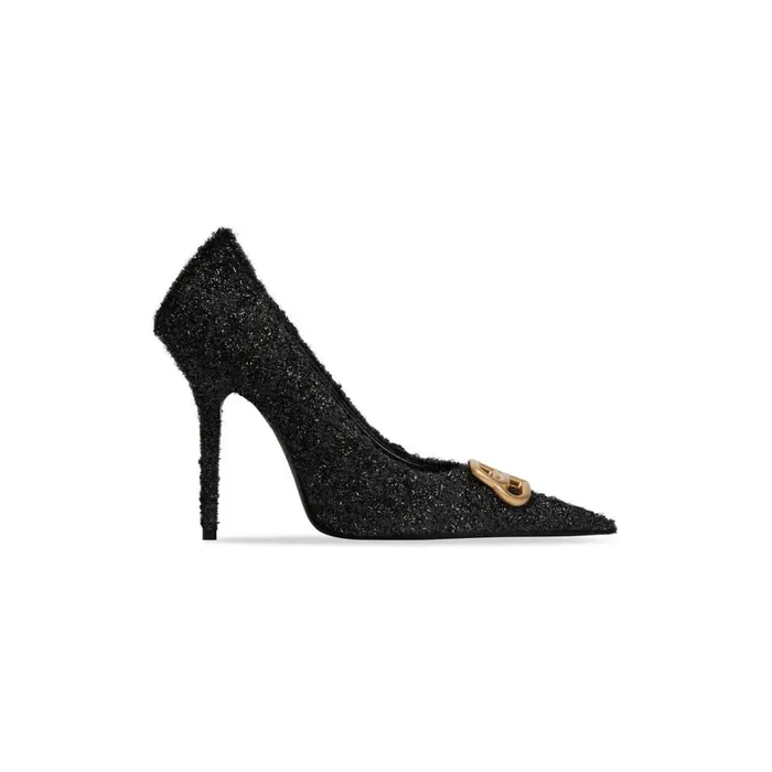 Women Pumps and Heels Balenciaga Square Knife Bb 110mm Pump In Black