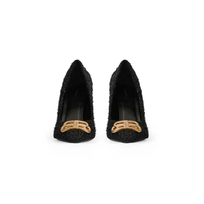 Women Pumps and Heels Balenciaga Square Knife Bb 110mm Pump In Black