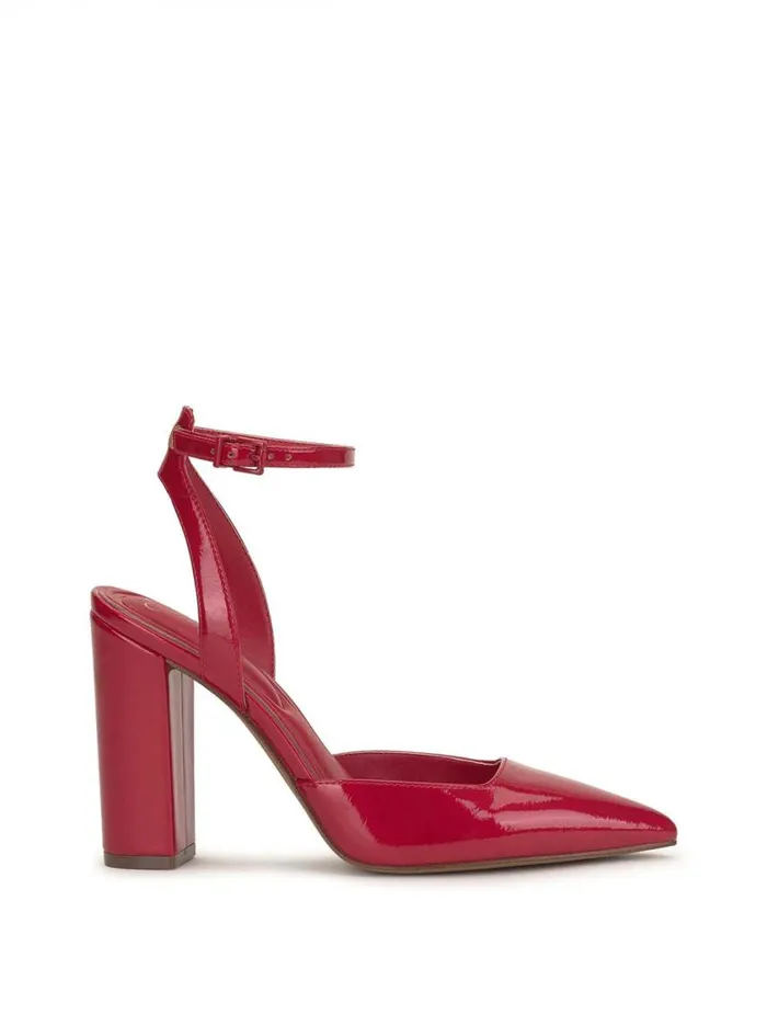 Women Pumps Jessica Simpson Nazela Pump In Red Muse