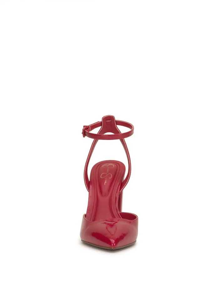 Women Pumps Jessica Simpson Nazela Pump In Red Muse
