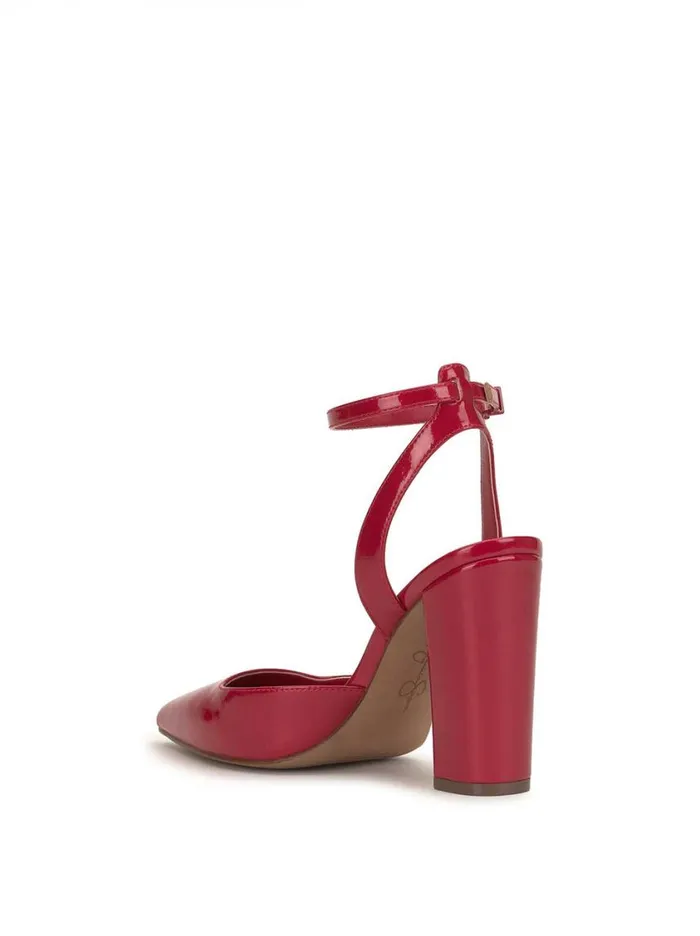 Women Pumps Jessica Simpson Nazela Pump In Red Muse