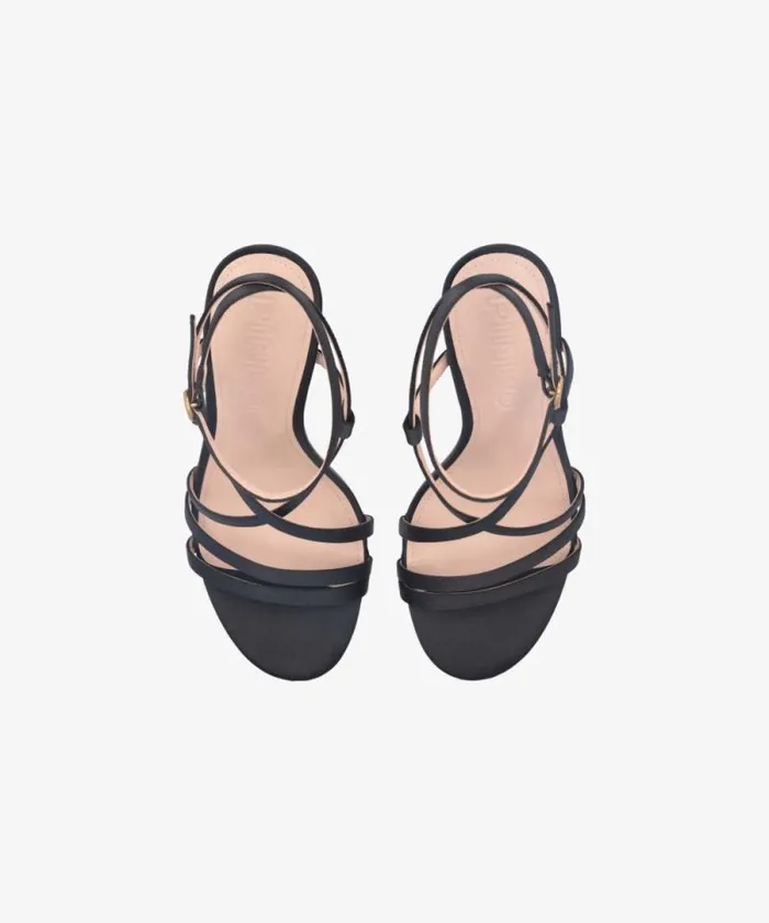 Women Pumps Pinko Love Birds Heeled Satin Sandals Limo Black Women Pumps Pinko Love Birds Heeled Satin Sandals Limo Black