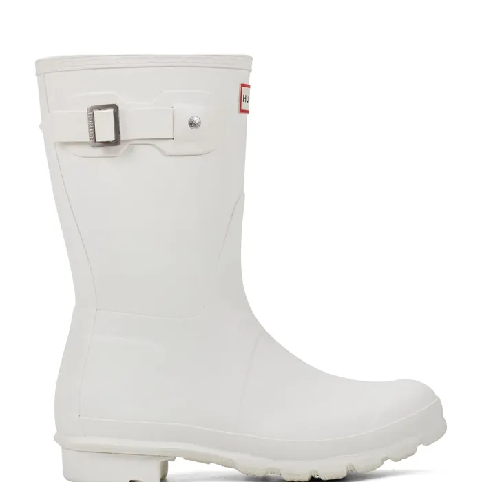 Women Rain Boots Hunter Boots Original Short Rain Boots Ivory