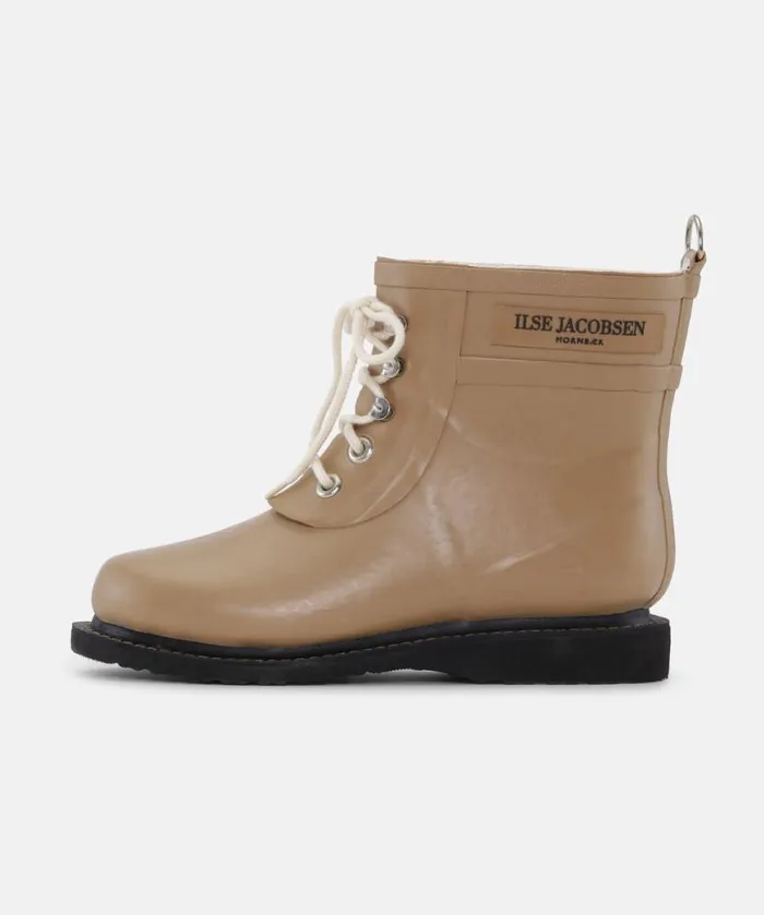 Women Rainboots Short Ilse Jacobsen Short Rubber Boots 8211 Otter