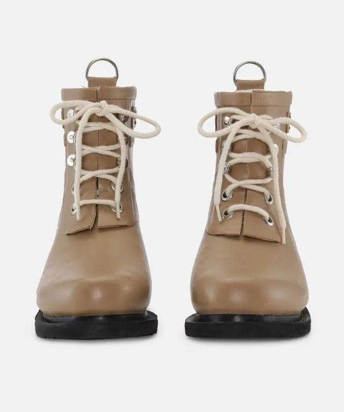 Women Rainboots Short Ilse Jacobsen Short Rubber Boots 8211 Otter