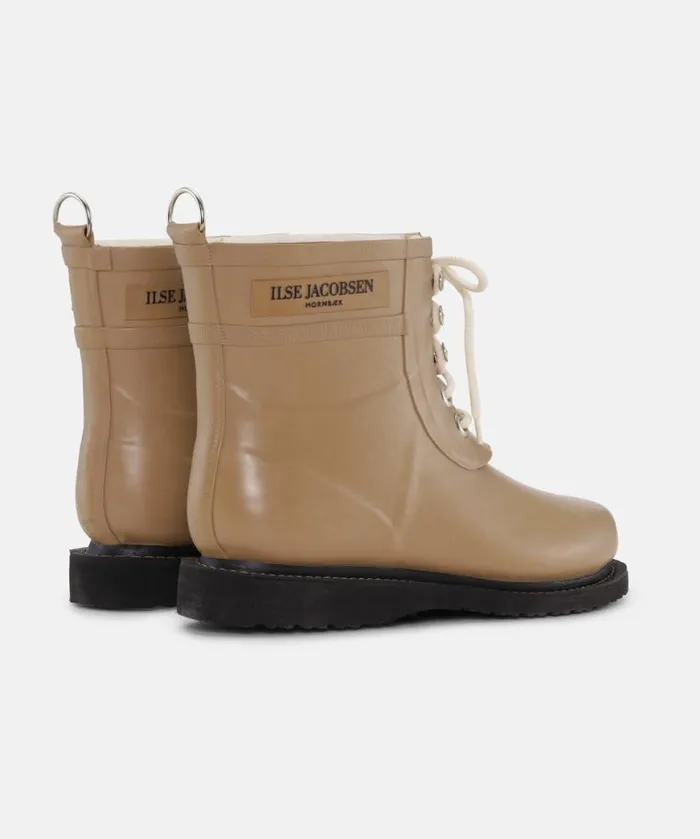 Women Rainboots Short Ilse Jacobsen Short Rubber Boots 8211 Otter