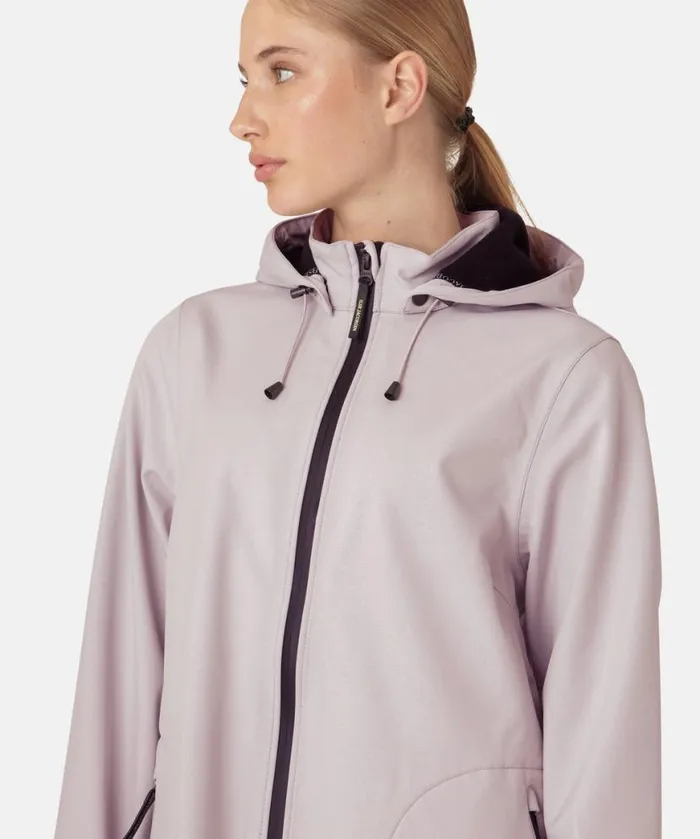 Women Raincoats Ilse Jacobsen Raincoat 8211 Concrete