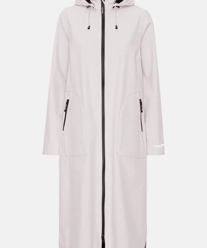 Women Raincoats Ilse Jacobsen Raincoat 8211 Concrete
