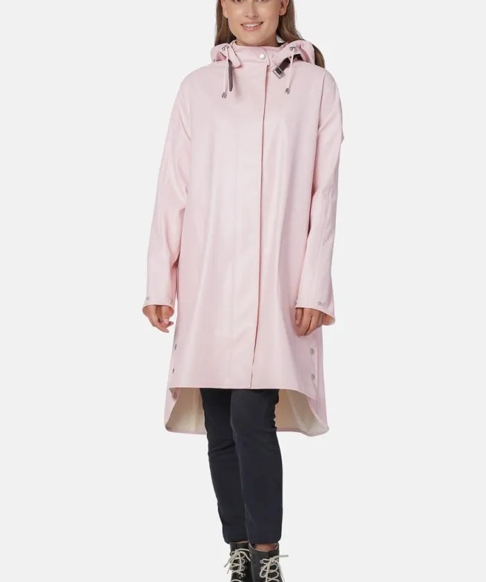 Women Raincoats Ilse Jacobsen Raincoat 8211 Lavender Pink