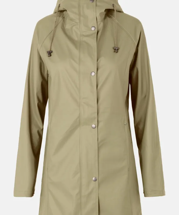 Women Raincoats Ilse Jacobsen Raincoat 8211 Tea Leaf