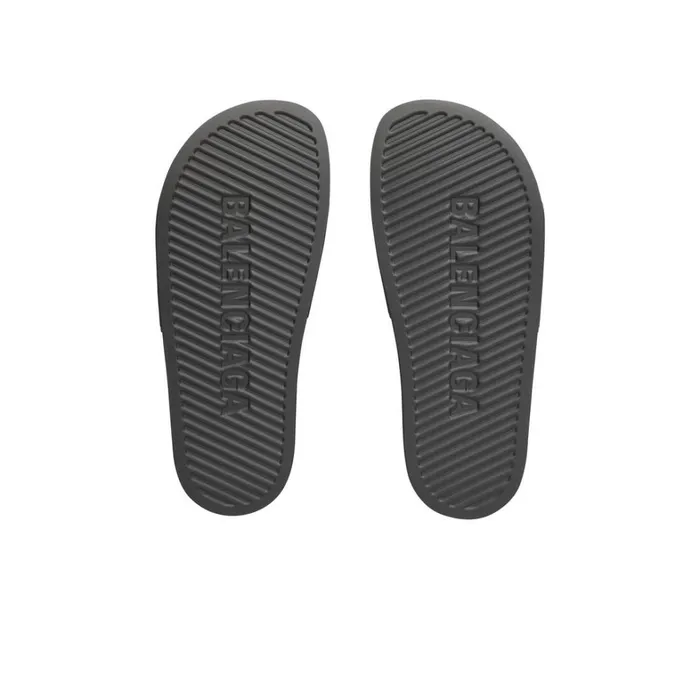 Women Sandals and Mules Balenciaga Pool Slide Sandal In Black