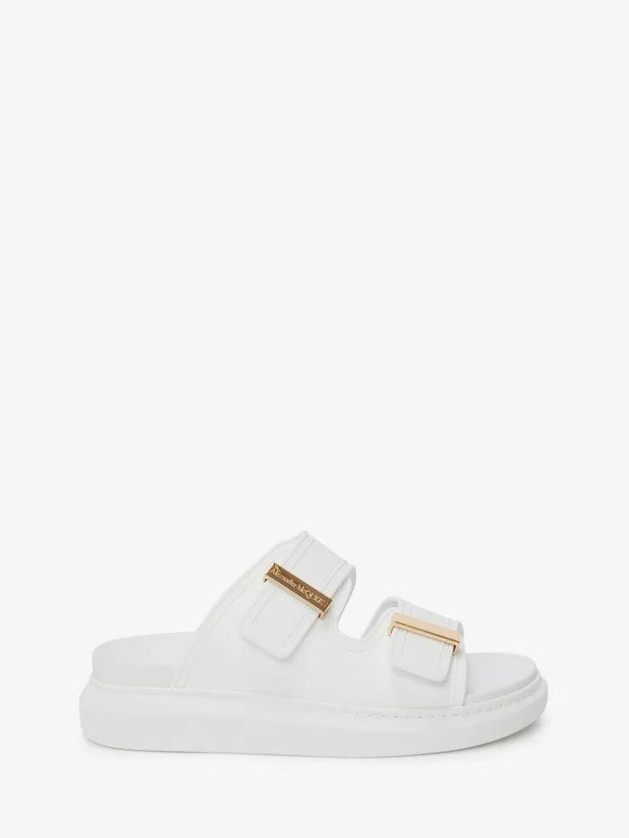 Women Sandals And Slides Alexander McQueen Hybrid Slide Ivory