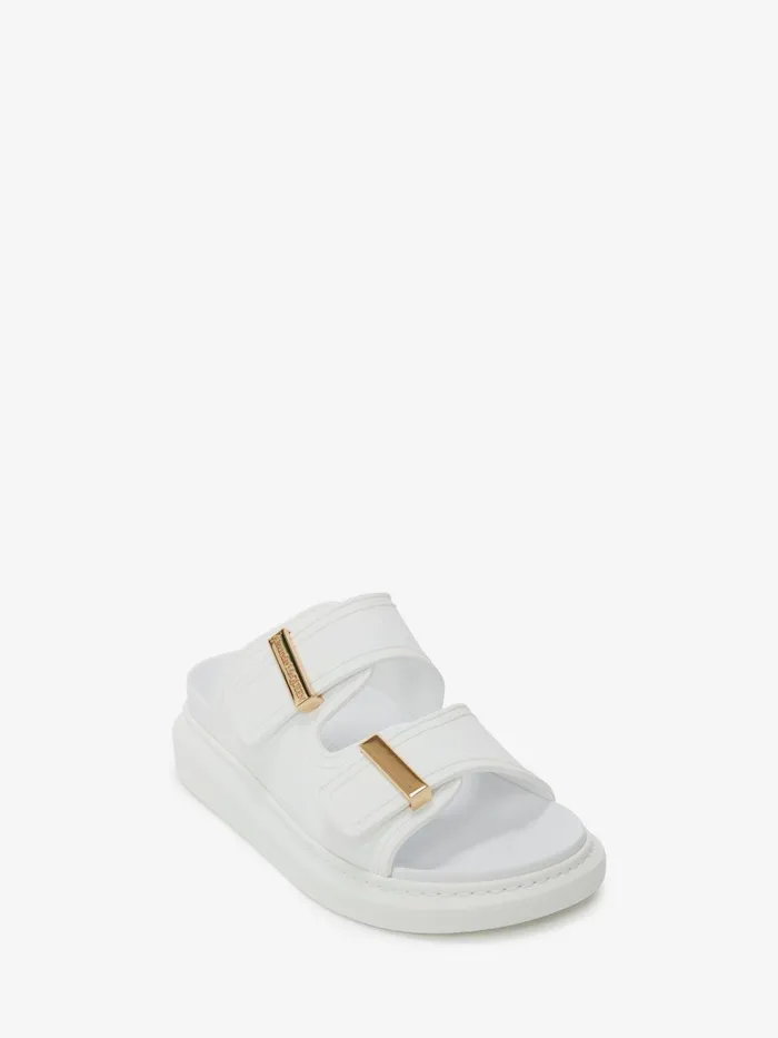 Women Sandals And Slides Alexander McQueen Hybrid Slide Ivory