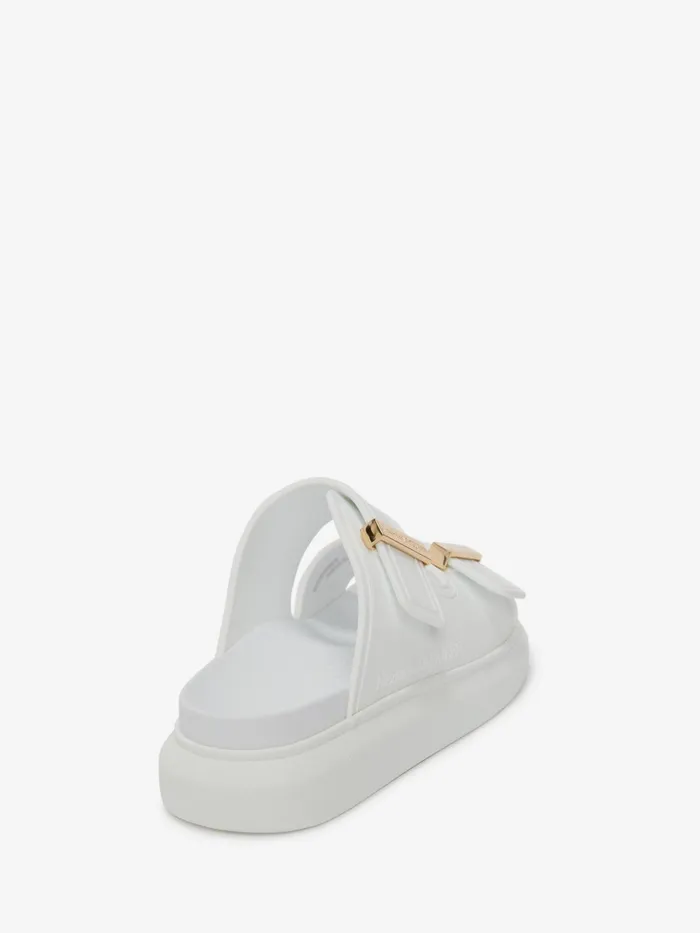 Women Sandals And Slides Alexander McQueen Hybrid Slide Ivory