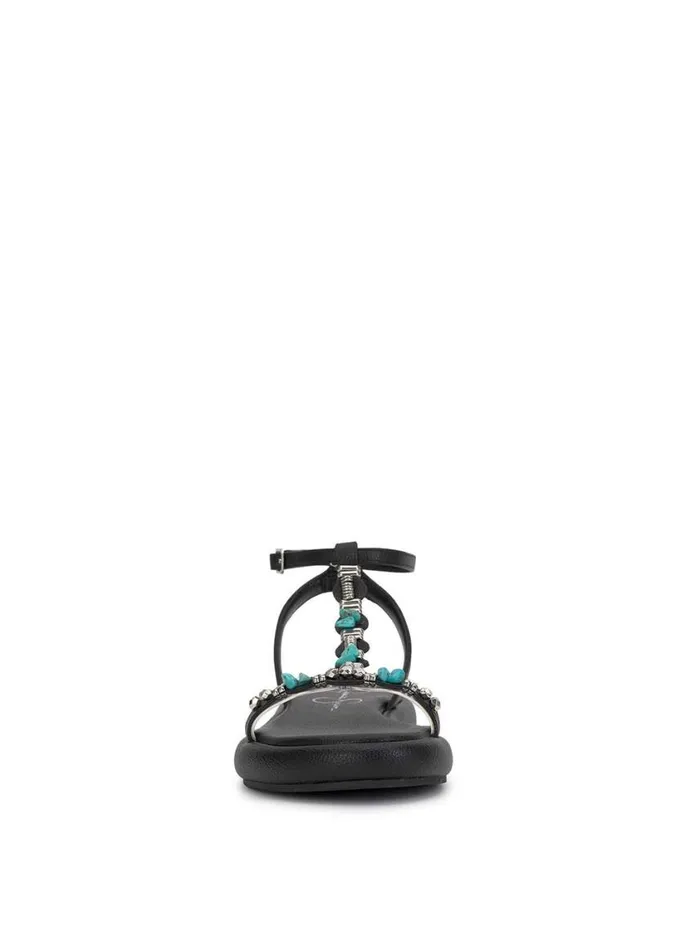 Women Sandals Jessica Simpson Eshily Embellished Sandal In Black