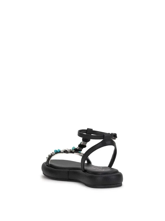 Women Sandals Jessica Simpson Eshily Embellished Sandal In Black