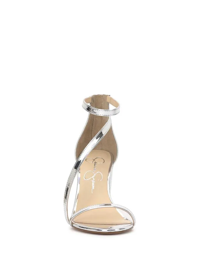 Women Sandals Jessica Simpson Sloyan High Heel Sandal In Silver