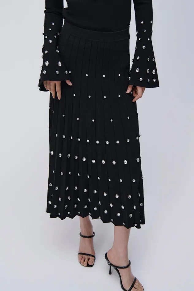 Women Savina Top Black Jonathan Simkhai Knitwear