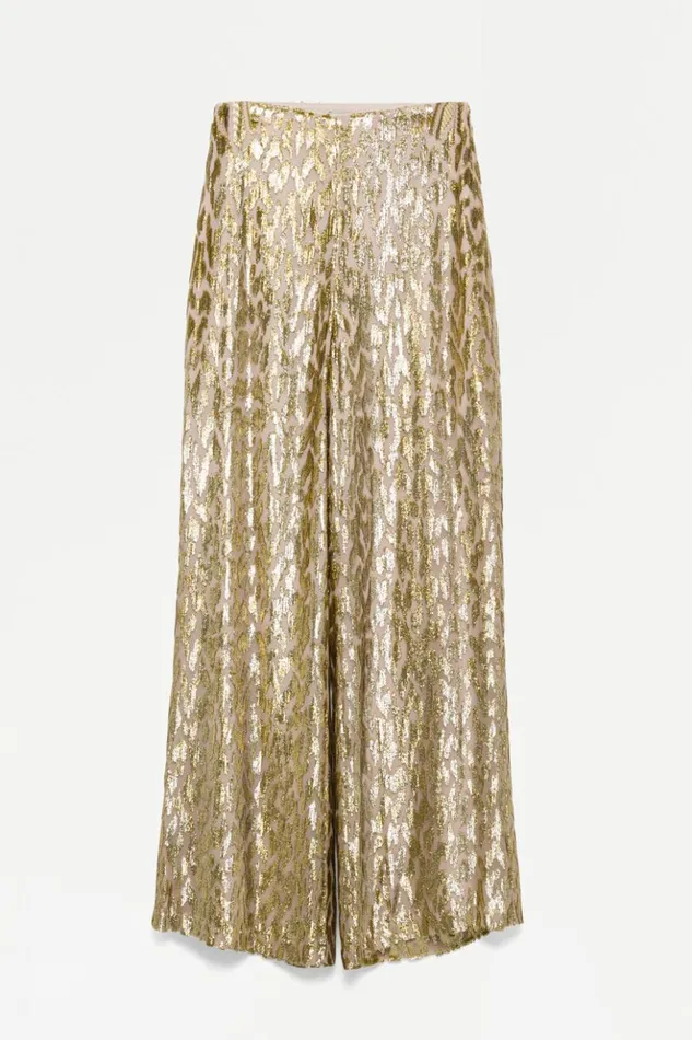 Women Shivon Pant Gold Jonathan Simkhai Pants and Bottoms
