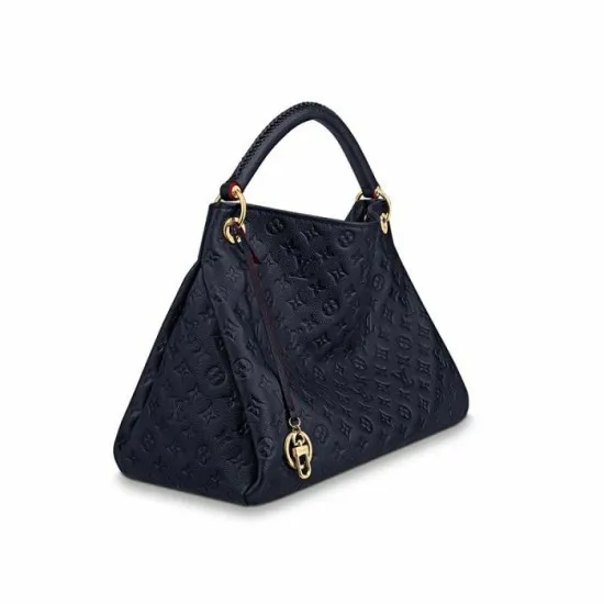 Women Shoulder and Totes Louis Vuitton Louis Vuitton Artsy MM M41066 Black White Navy Red 8211 Louis Vuitton Handbag Store