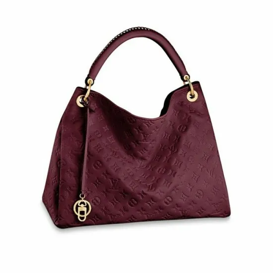 Women Shoulder and Totes Louis Vuitton Louis Vuitton Artsy MM M41066 Black White Navy Red 8211 Louis Vuitton Handbag Store