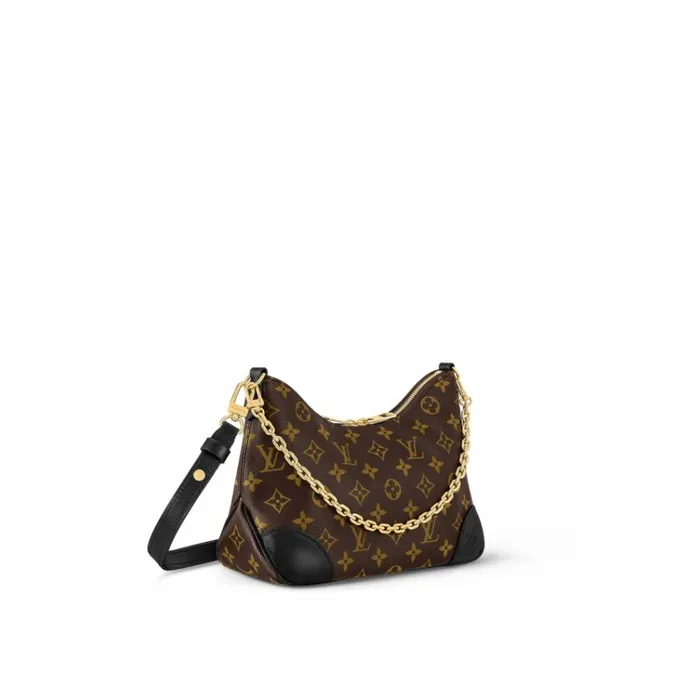 Women Shoulder and Totes Louis Vuitton Louis Vuitton M45831 Boulogne Black 8211 Louis Vuitton Handbag Store
