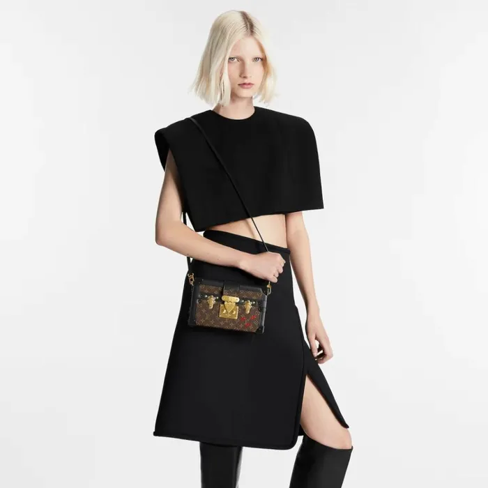 Women Shoulder and Totes Louis Vuitton Louis Vuitton M45943 Petite Malle 8211 Louis Vuitton Handbag Store