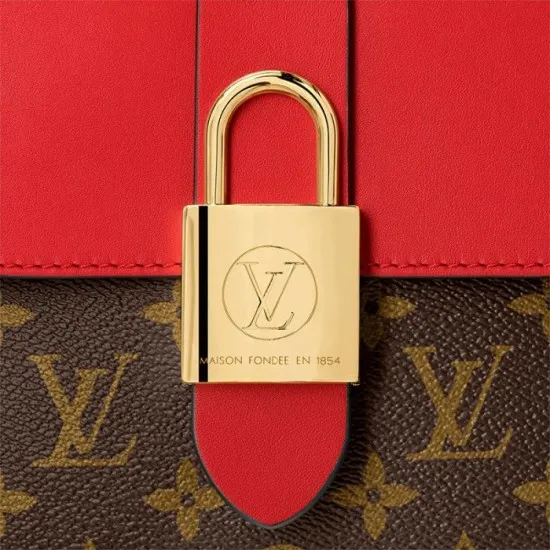 Women Shoulder and Totes Louis Vuitton Louis Vuitton Red M44322 Locky BB 8211 Louis Vuitton Handbag Store