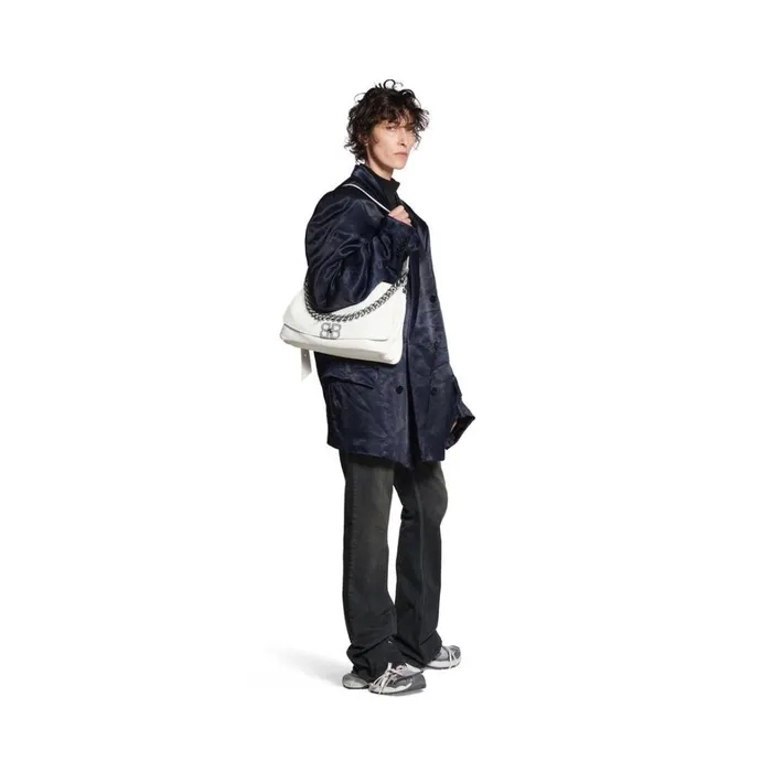Women Shoulder Bags Balenciaga Bb Soft Large Flap Bag In Optic White